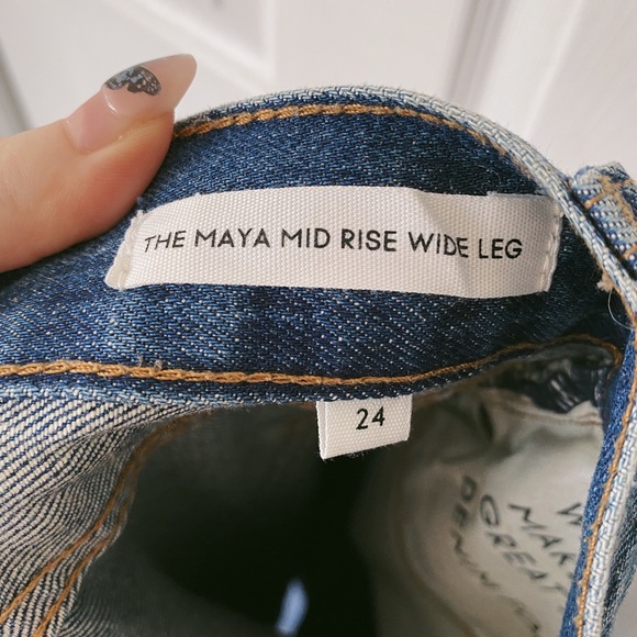 ARITZIA Denim Forum The Maya Trouser - Picture 7 of 10